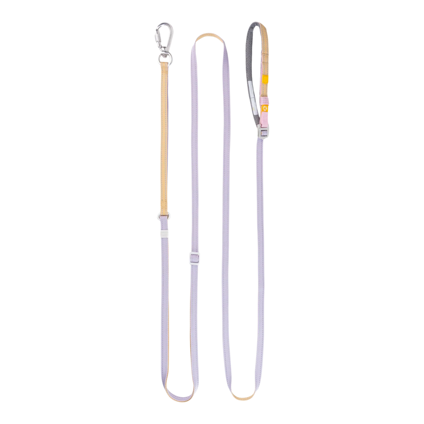 Multi-use Dog Leash Thin Lavender Mix
