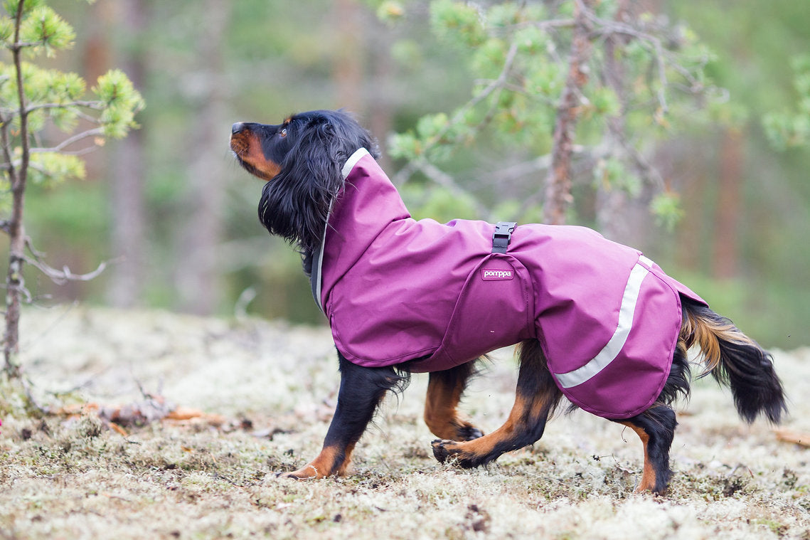 KevytPomppa - lined raincoat without harness opening