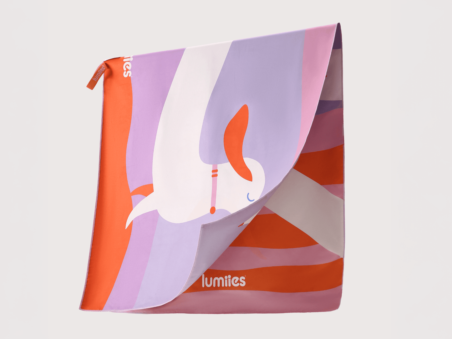 lumiies - high visibility - Schnelltrocknendes Mikrofaser-Handtuch (160×80 cm) - Dackel