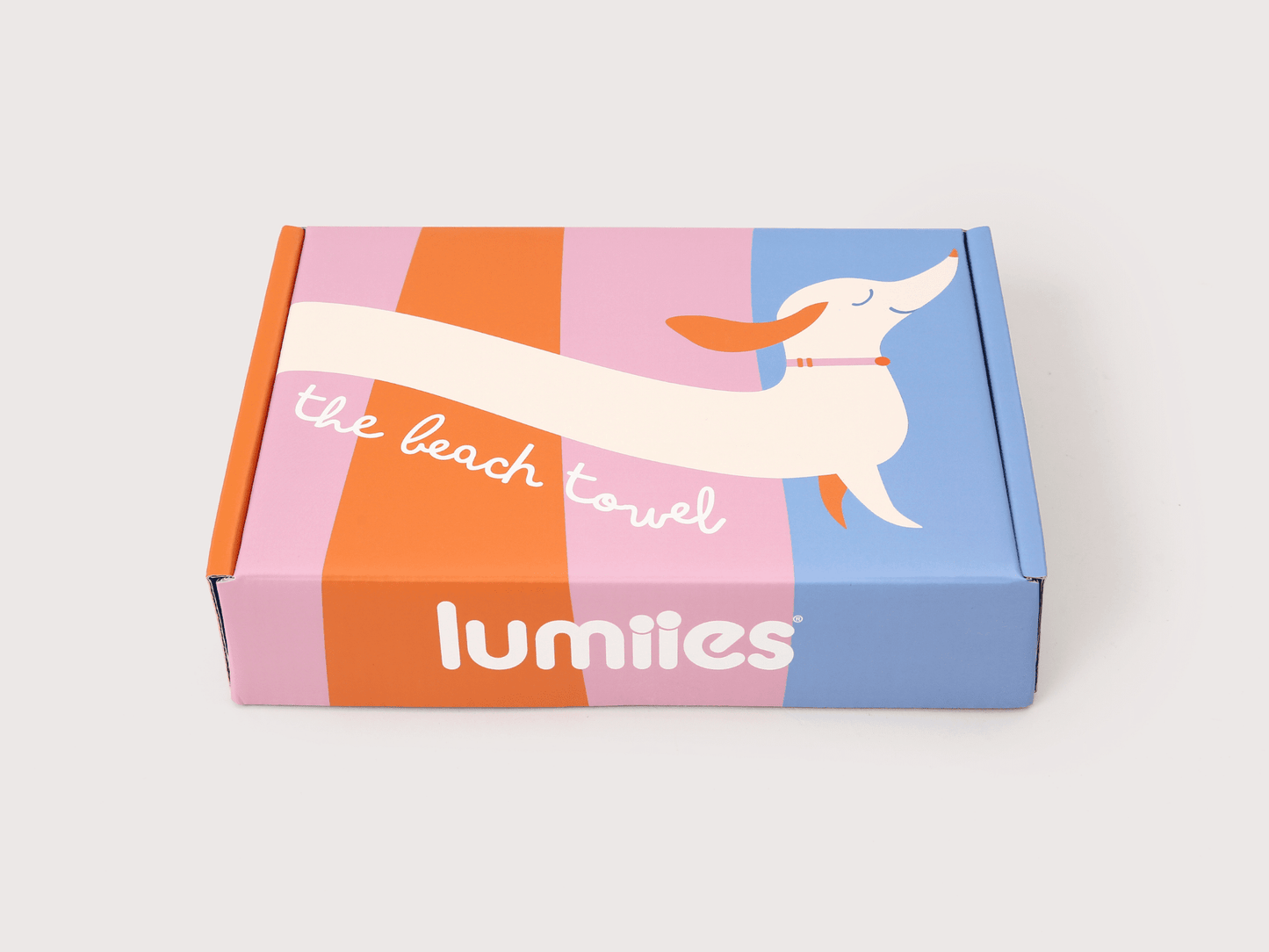 lumiies - high visibility - Schnelltrocknendes Mikrofaser-Handtuch (160×80 cm) - Dackel