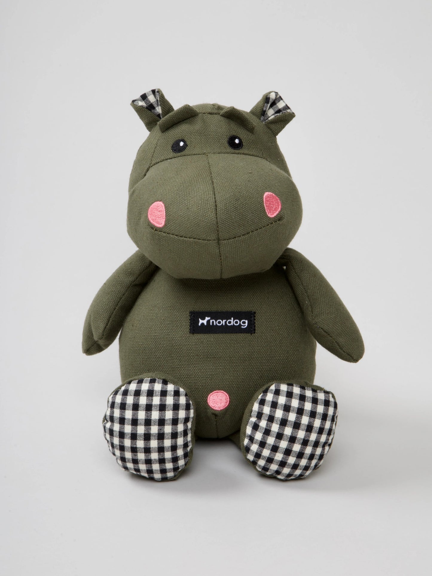 Henny The Hippo Olive – Nordog Baby-Nilpferd Hundespielzeug