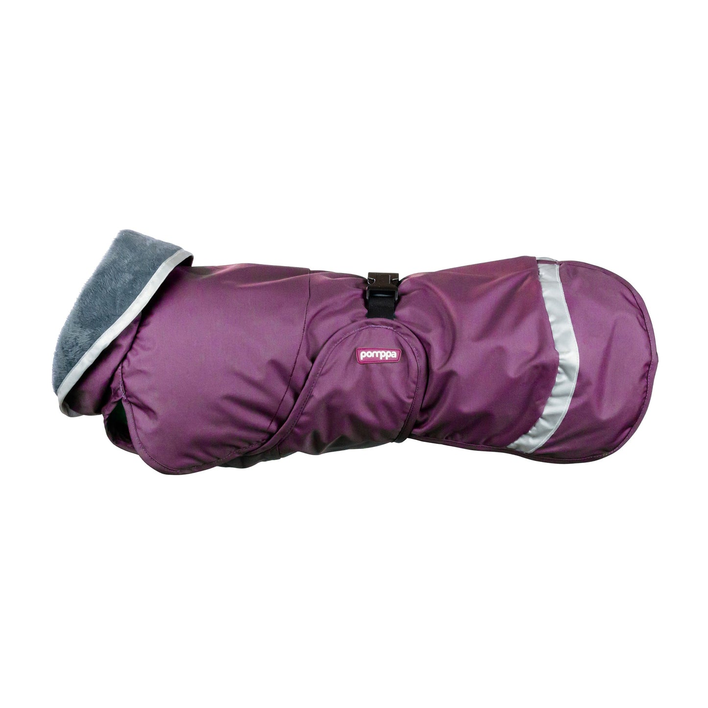KevytPomppa - Lined Raincoat with Harness Opening