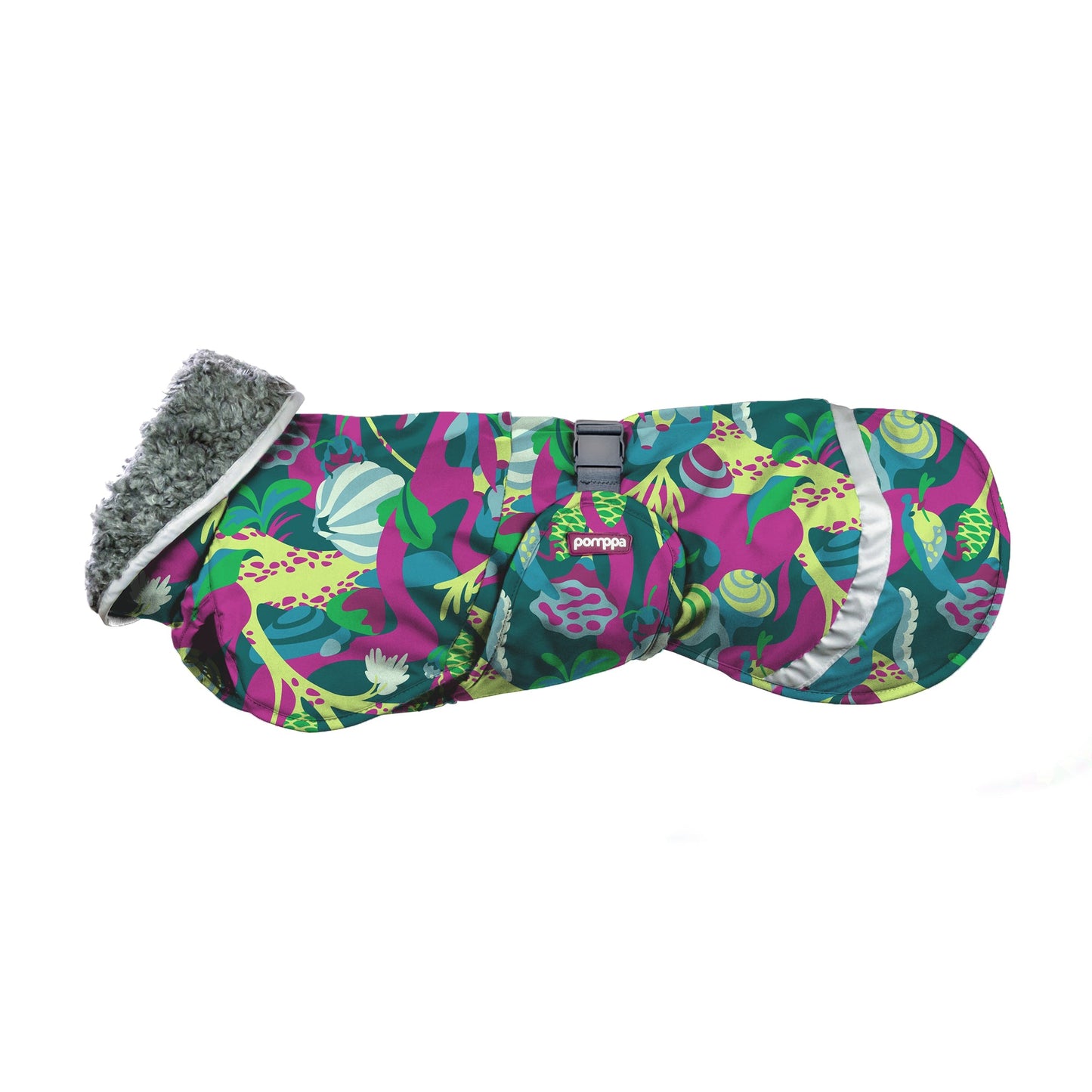 PerusPomppa - Winter coat with harness opening