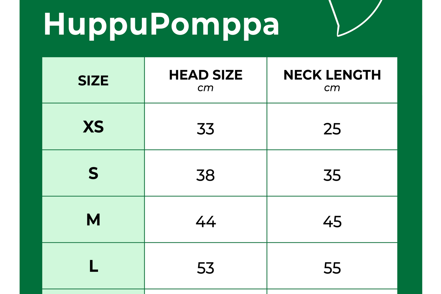 HuppuPomppa - Hals- und Kopfwärmer 2026/2027