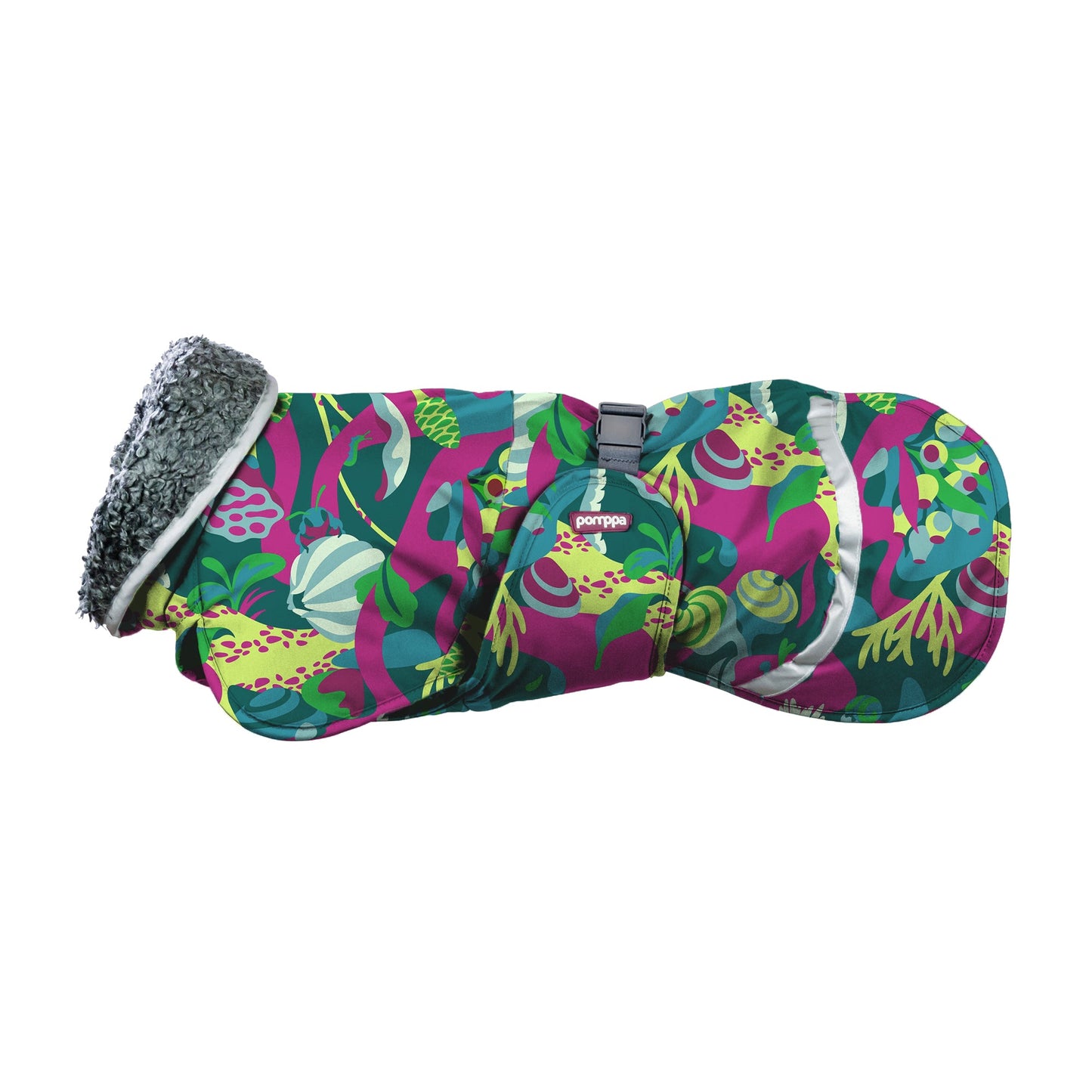ToppaPomppa - thickly padded winter coat with harness opening